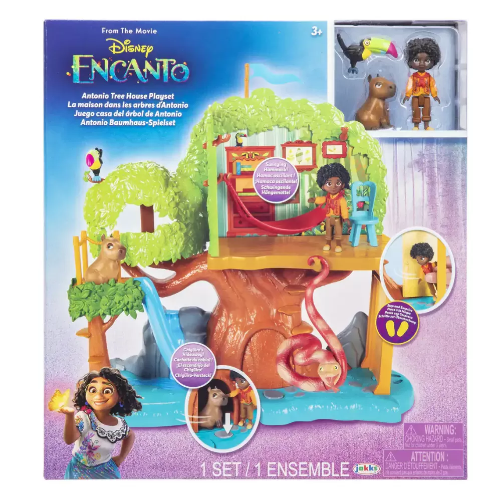 Jakks Pacific Encanto. Playset Habitacion Magica Casa De Arbol De Antonio Cheap