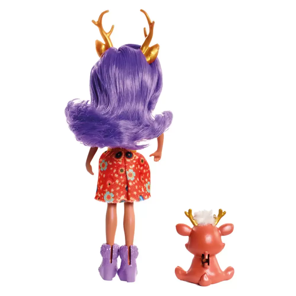 Enchantimals Muneca Con Mascota Danessa Deer Y Sprint Fashion