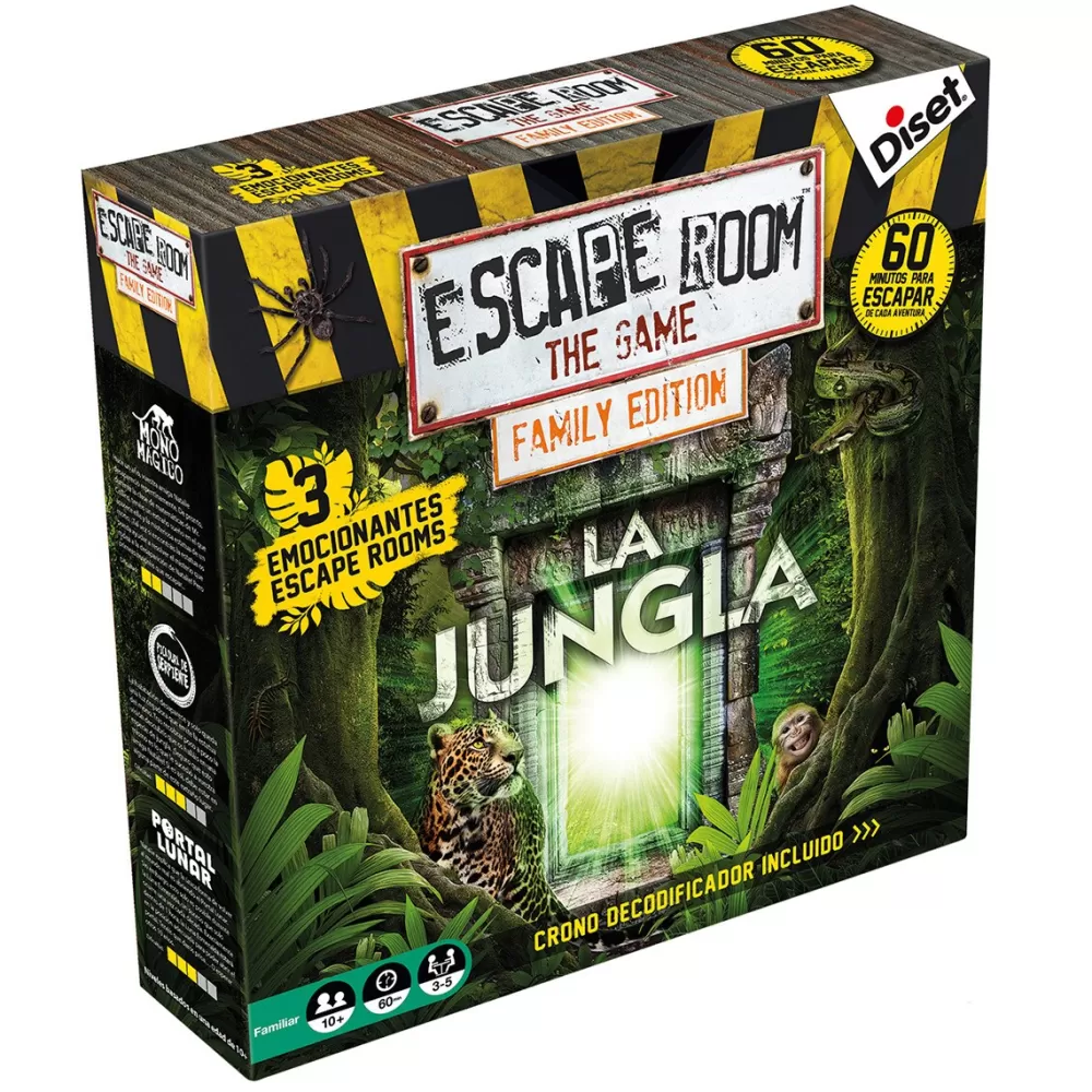 Diset Escape Room Family Edition - La Jungla Store