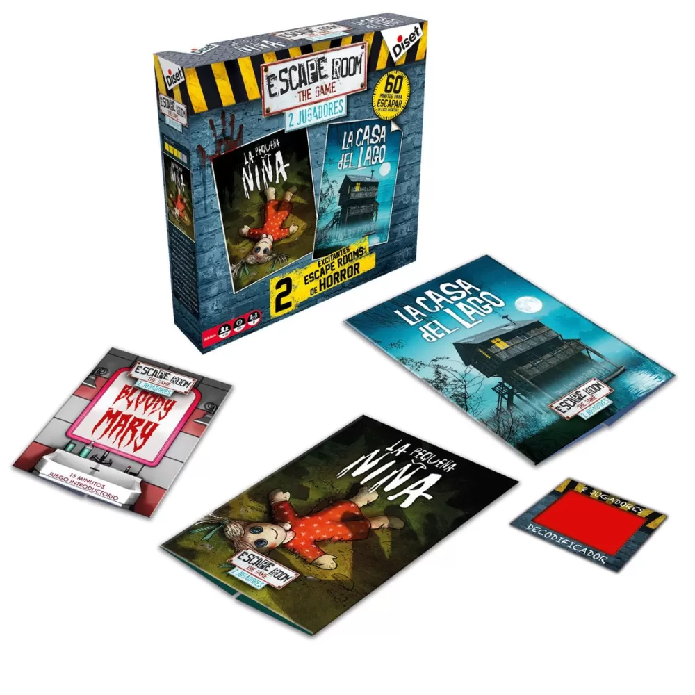 Diset Juegos De Mesa*Escape Room The Game 2 Jugadores Terror