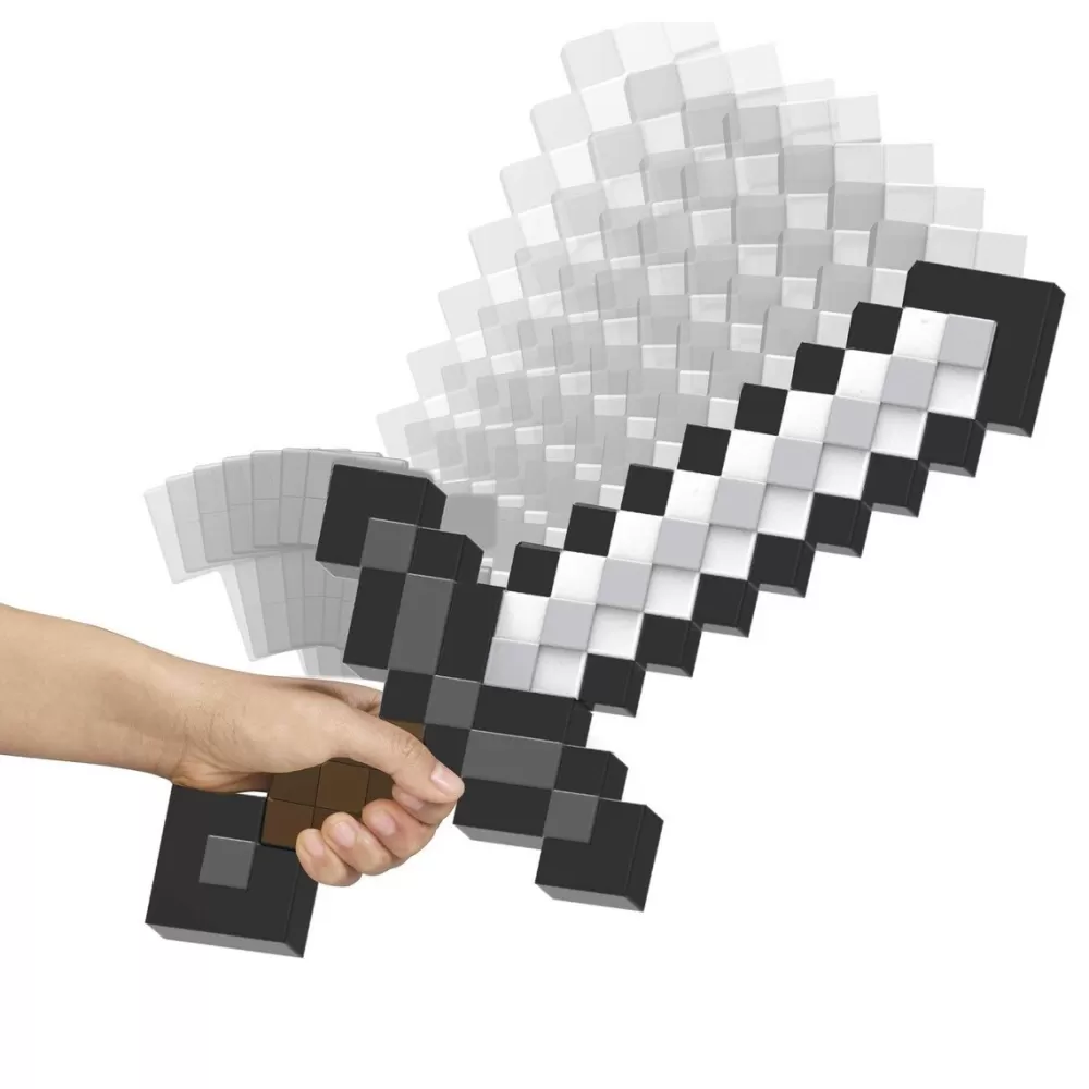 Mattel Espada De Juguete Para Figuras De Accion Minecraft New