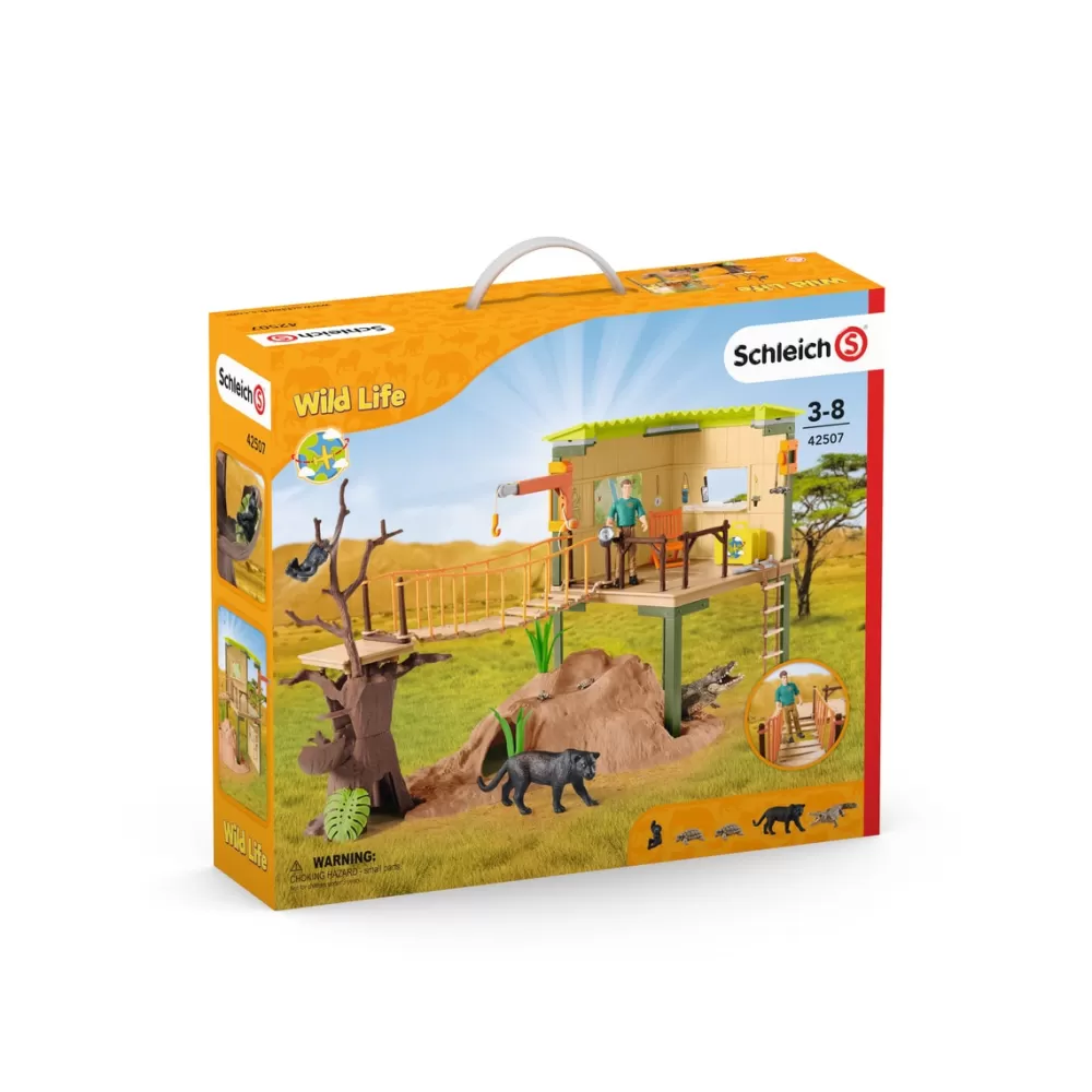 Schleich Muñecos Articulados*Estacion De Aventuras Wild Life Figuras