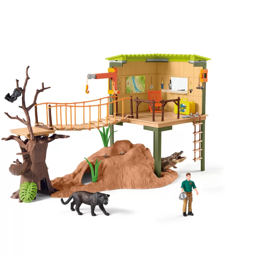 Schleich Muñecos Articulados*Estacion De Aventuras Wild Life Figuras