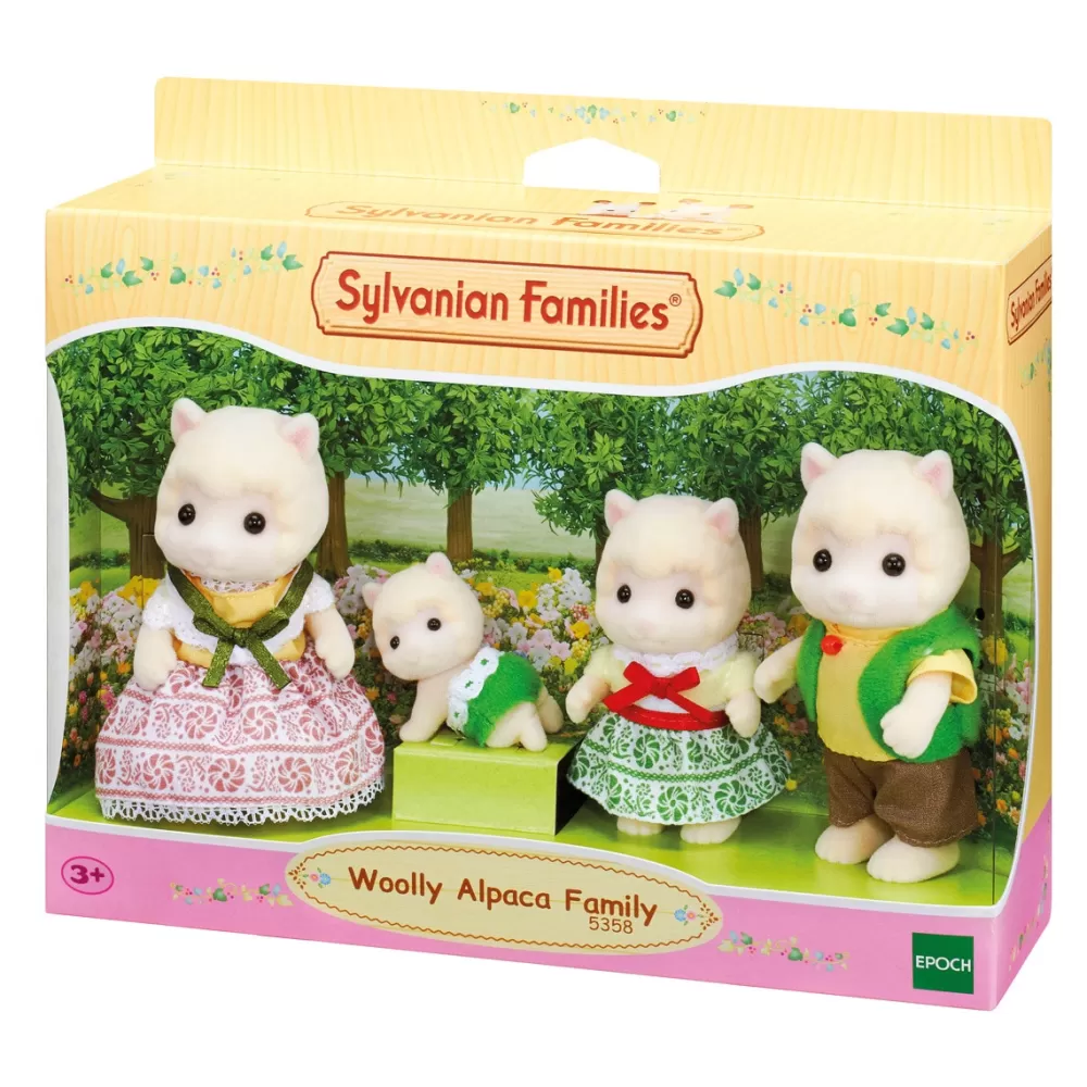 Sylvanian Families Munecas Y Peluches*Familia Alpaca