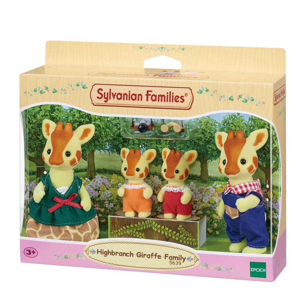 Sylvanian Families Munecas Y Peluches*Familia Jirafa