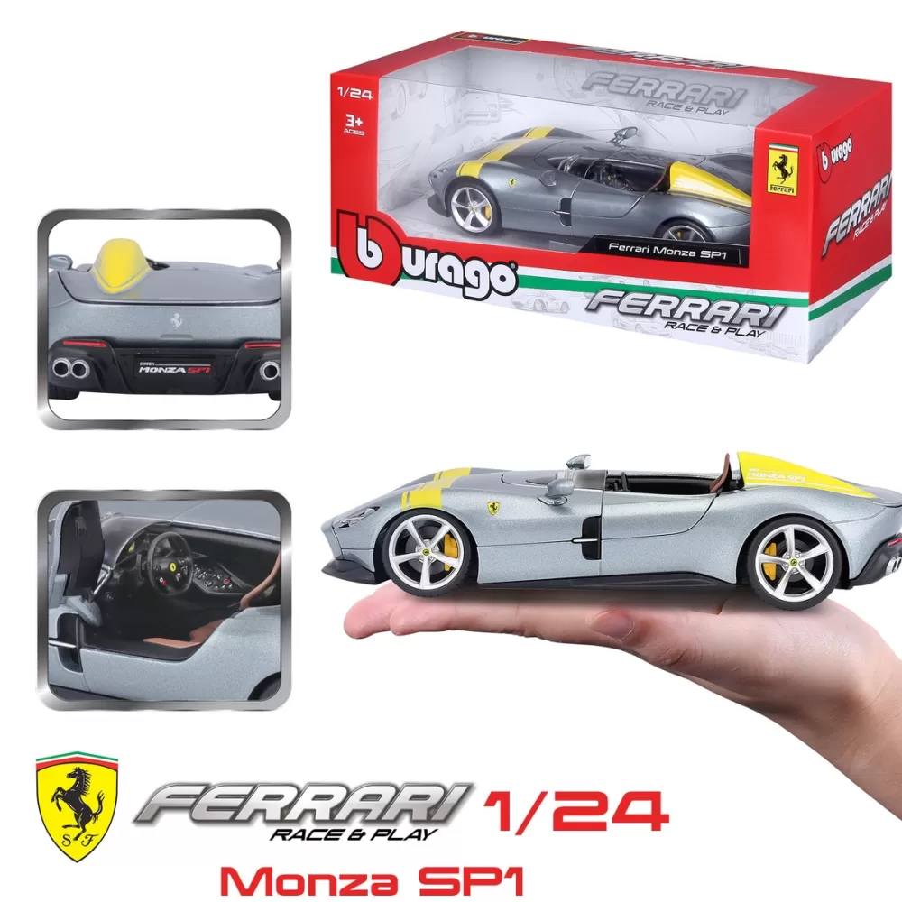 BBURAGO Coches, Circuitos Y Radiocontrol*Ferrari Monza Sp1 1:24