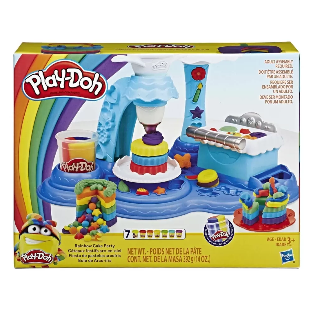 Play-Doh Juegos Educativos*Fiesta De Pasteles Arcoiris