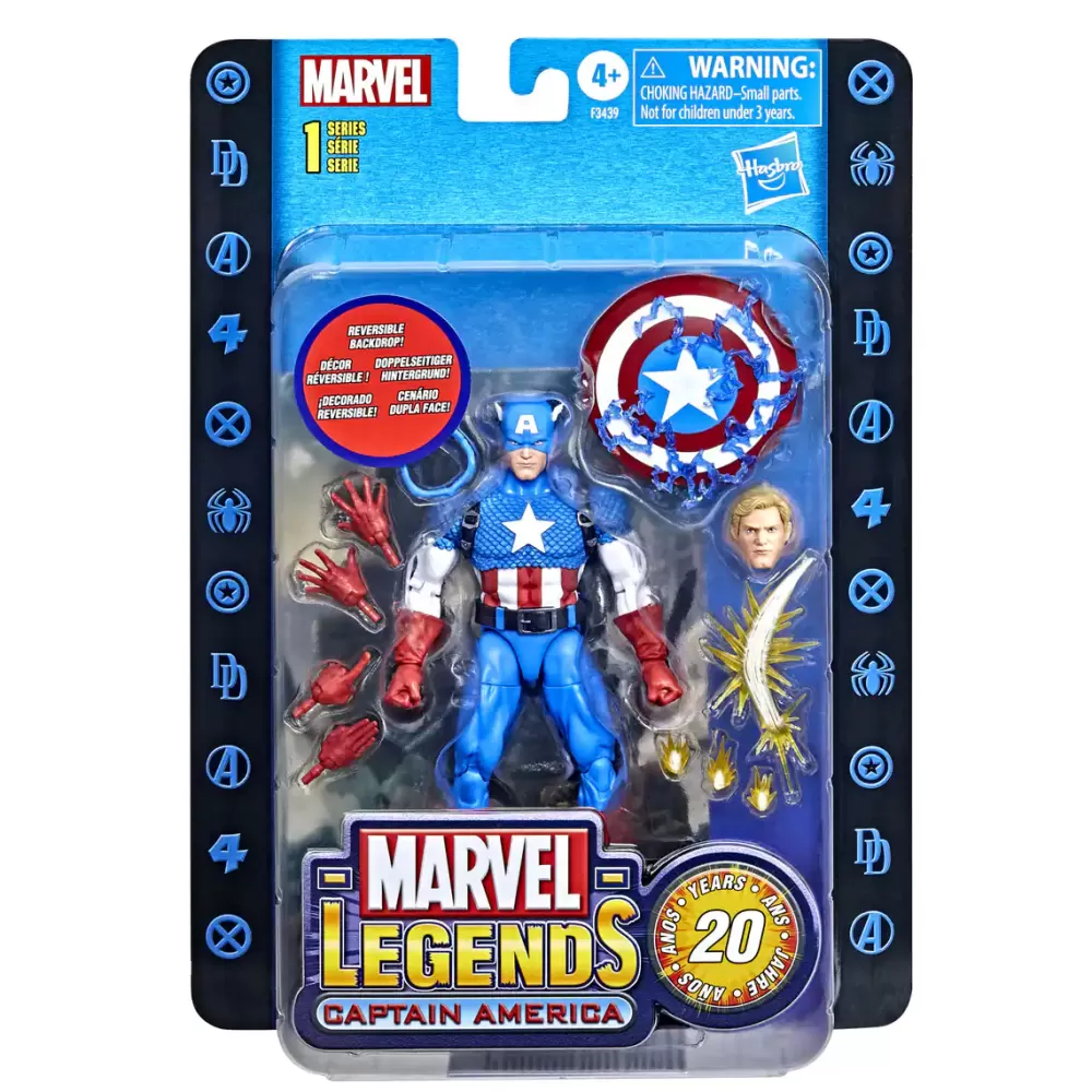 HASBRO FAN Figura Capitan America Marvel Legends Shop