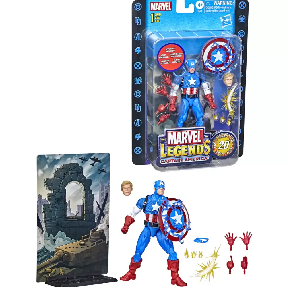 HASBRO FAN Figura Capitan America Marvel Legends Shop