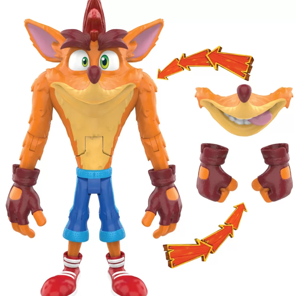 Bizak Muñecos Articulados*Figura Crash Bandicoot