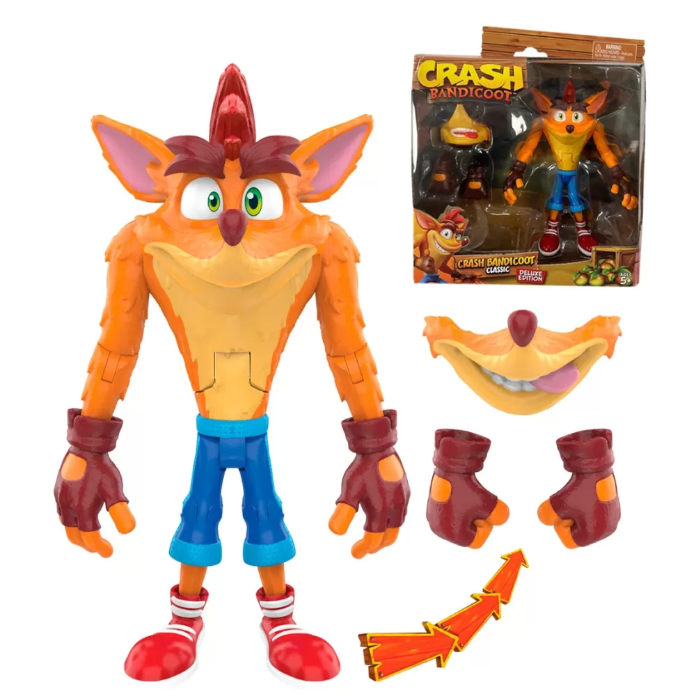 Bizak Muñecos Articulados*Figura Crash Bandicoot