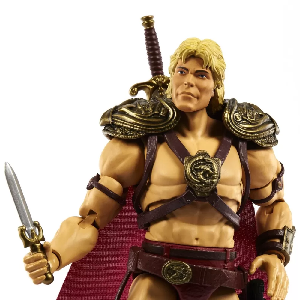 Mattel Muñecos Articulados*Figura De Accion He-Man Deluxe Masters Del Universo Motu