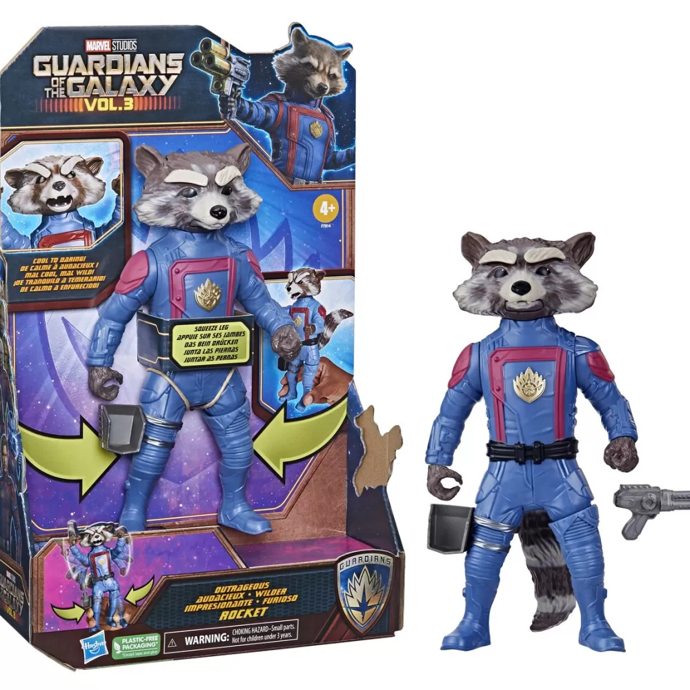 Hasbro Figura Electronica Rocket Guardianes De Las Galaxias Clearance