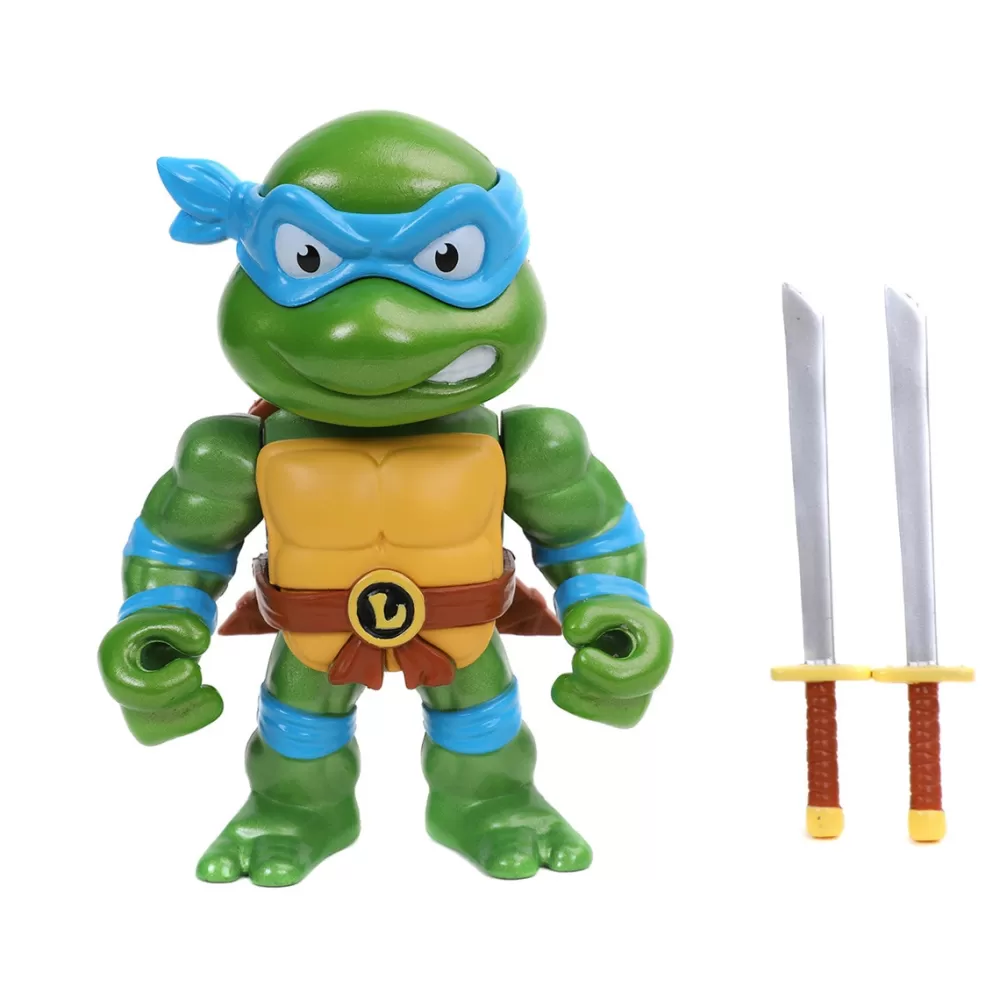 Simba Muñecos Articulados*Figura Metal Tortugas Ninja Leonardo 10 Cm