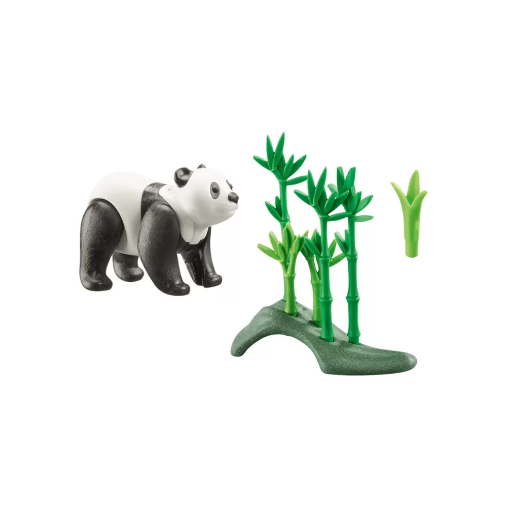 Playmobil Figura Oso Panda Animales Wiltopia Store