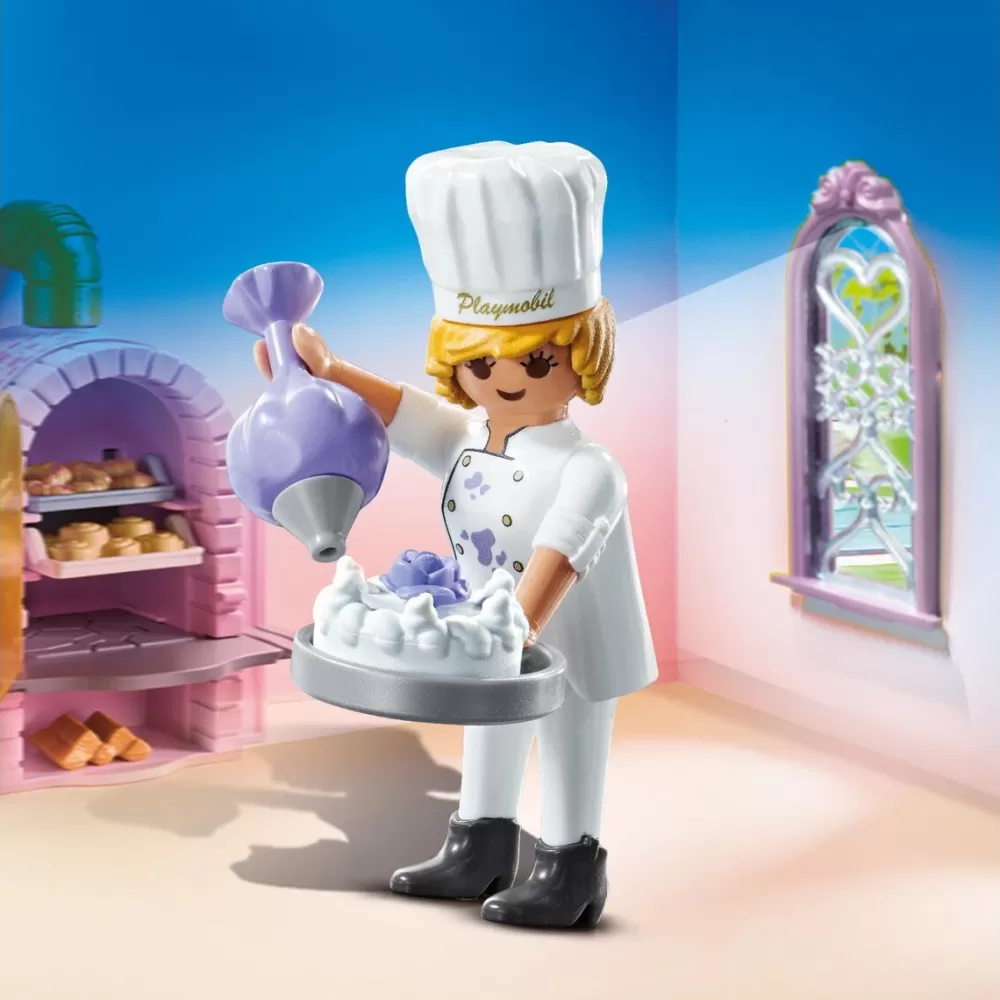 Playmobil Figura Pastelera Con Tarta Y Manga Pastelera Playmo-Friends Best Sale