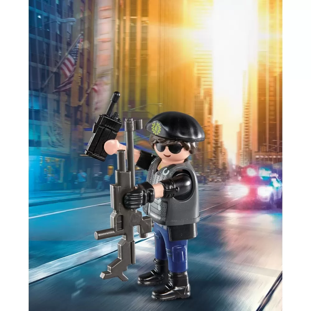 Playmobil Muñecos Articulados*Figura Policia Playmo-Friends