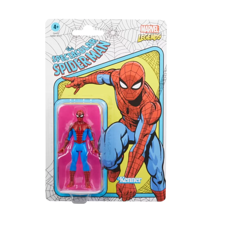 Hasbro Muñecos Articulados*Figura Spider-Man - Marvel Legends Coleccion Retro