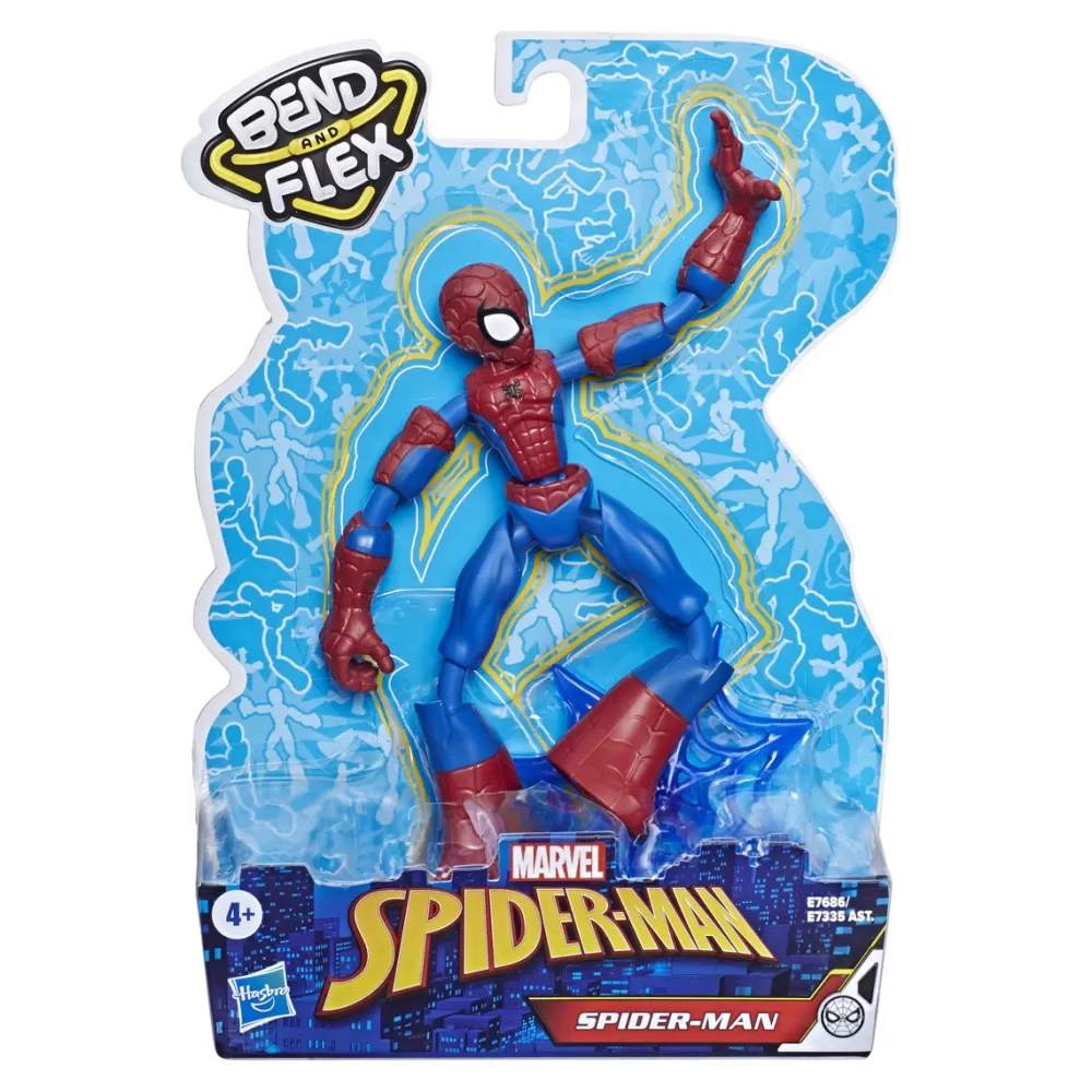 Hasbro Muñecos Articulados*Figura Spiderman Bend And Flex