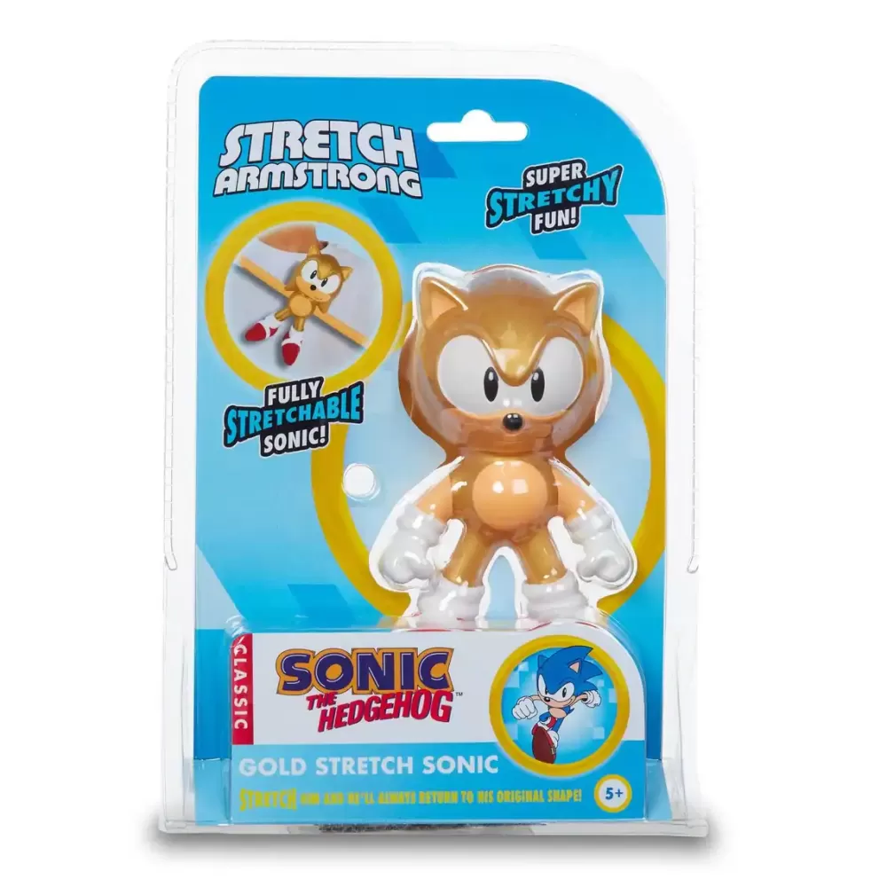 Famosa Figura Stretch Gold Mini Sonic Hot