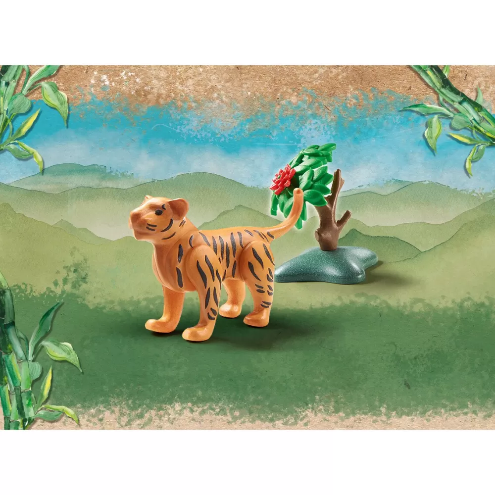 Playmobil Figura Tigre Joven Animales Wiltopia Fashion