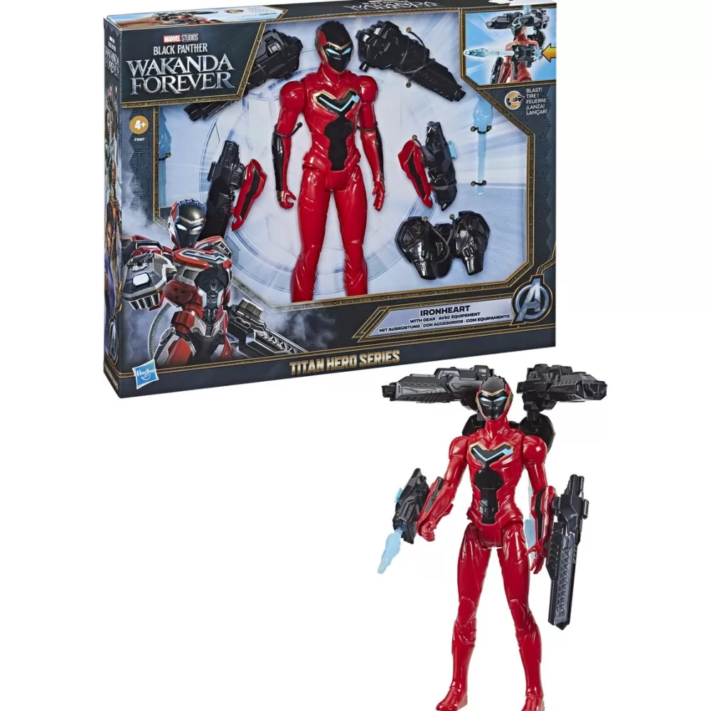 Hasbro Muñecos Articulados*Figura Titan Con Blaster Black Panther Movie Marvel