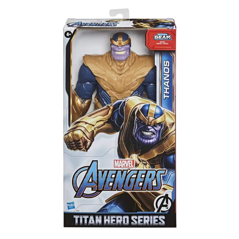 Hasbro Muñecos Articulados*Figura Titan Hero Deluxe Thanos Marvel Los Vengadores