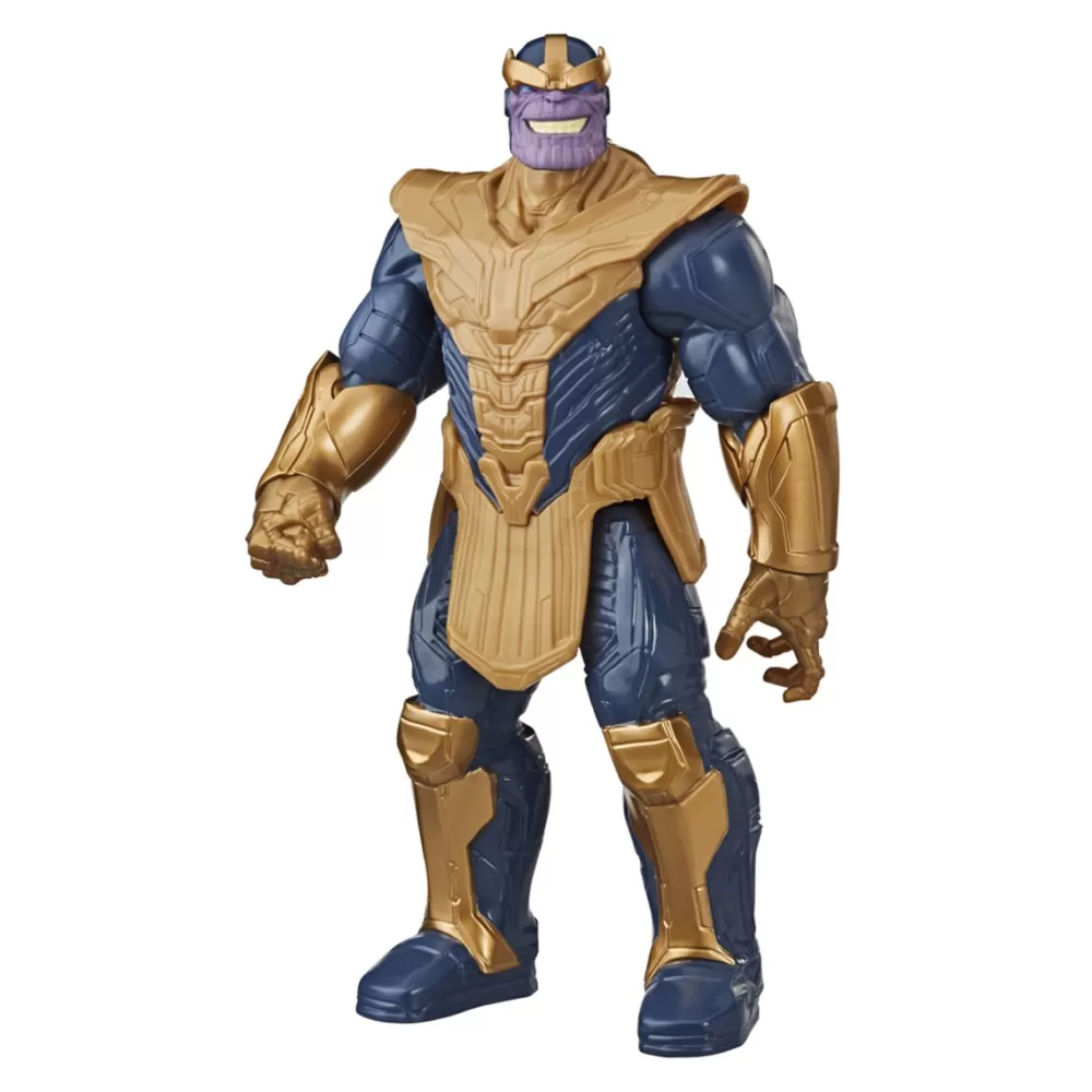 Hasbro Muñecos Articulados*Figura Titan Hero Deluxe Thanos Marvel Los Vengadores