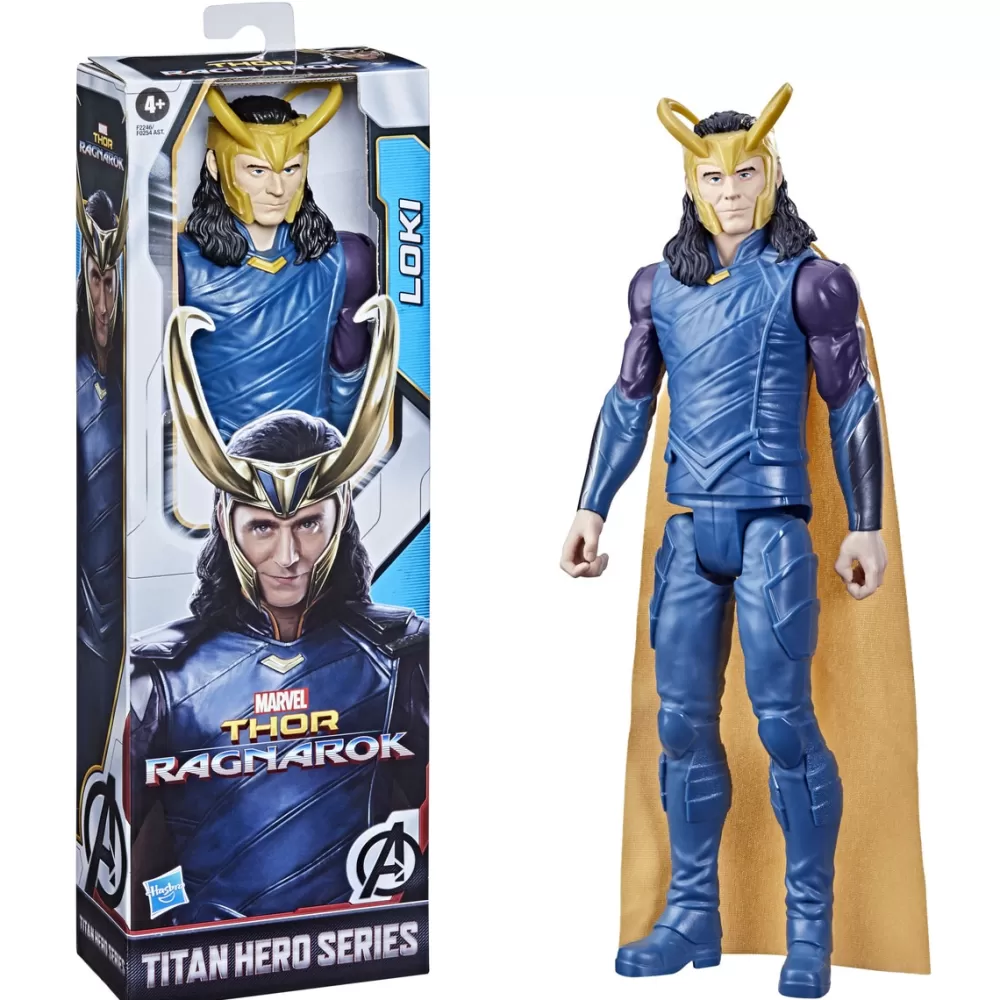 Hasbro Muñecos Articulados*Figura Titan Loki Marvel