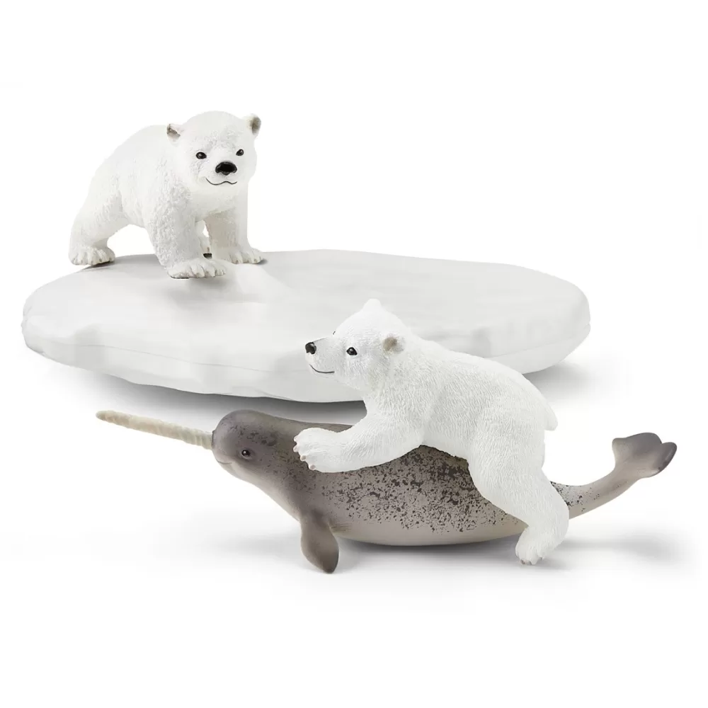 Schleich Muñecos Articulados*Figura Tobogan De Oso Polar