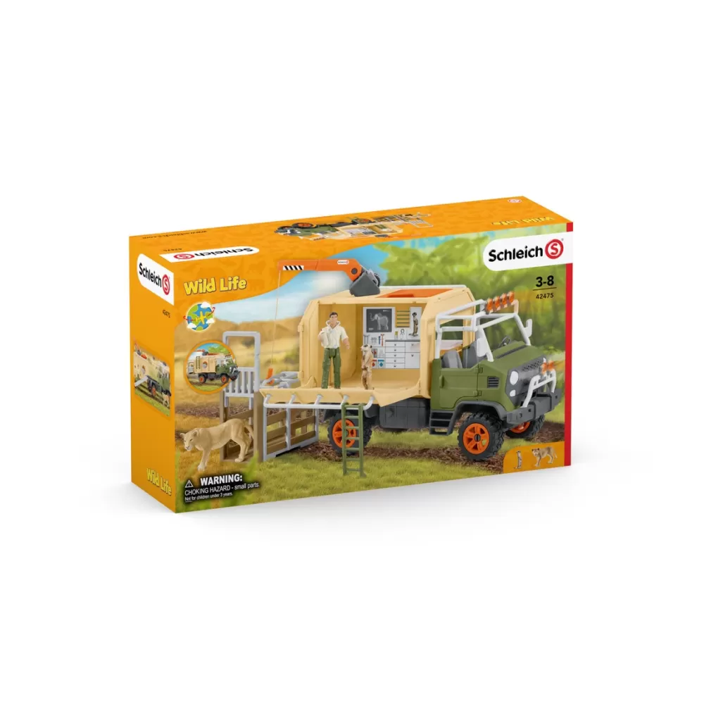 Schleich Muñecos Articulados*Figura Vehiculo Camion De Salvamento