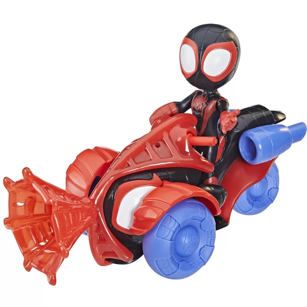 Hasbro Preescolar*Figura, Vehiculo Y Accesorios Spidey Marvel