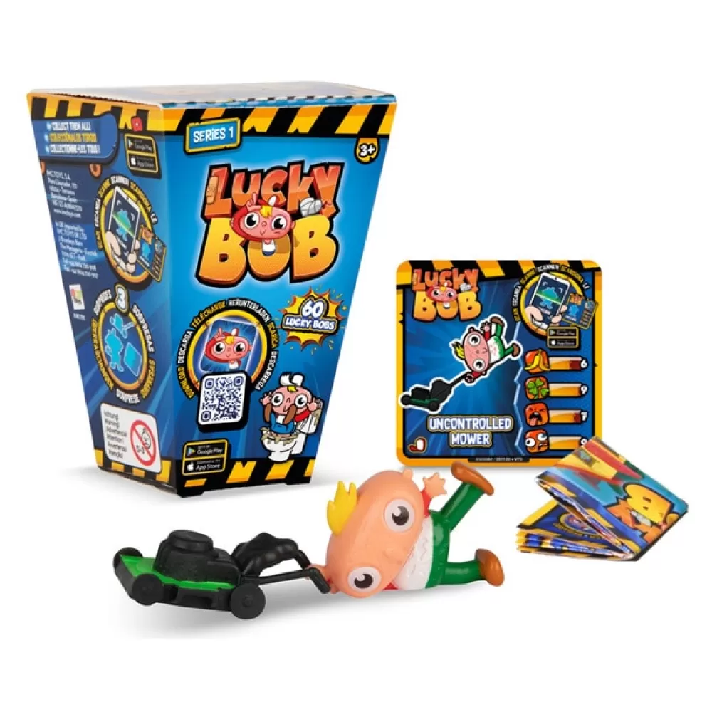 Lucky Bob Muñecos Articulados*Figura Unboxing 1 Unidad