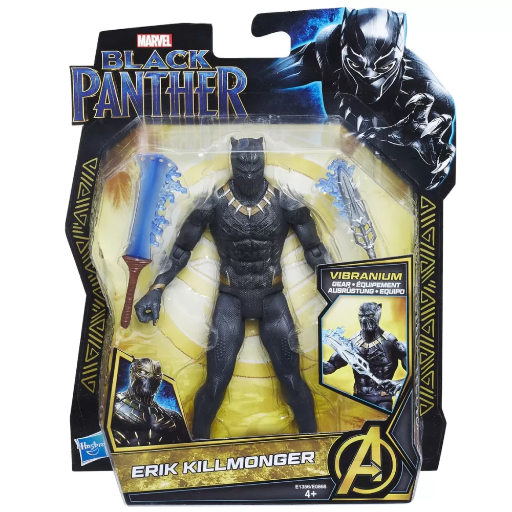 Hasbro Muñecos Articulados*Figuras 15Cm Black Panther Movie