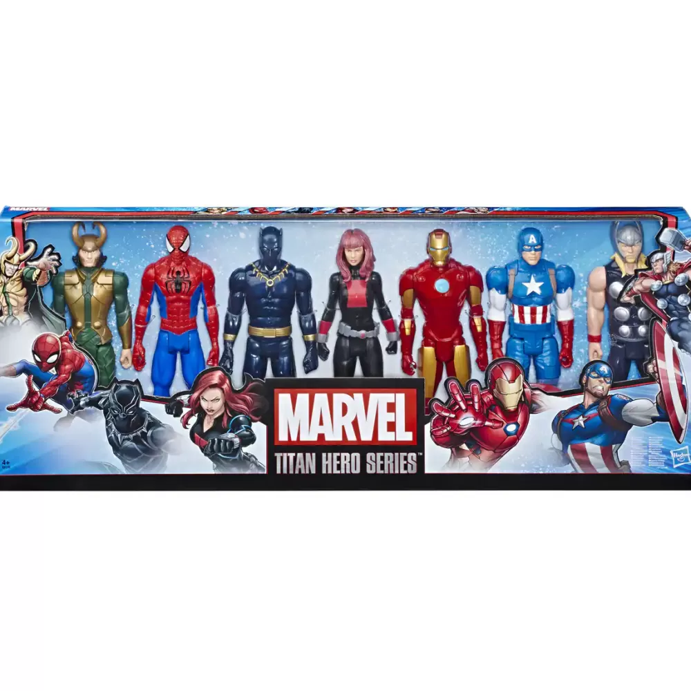 Hasbro Figuras Multipack 7 Titan Hero Los Vengadores Fashion