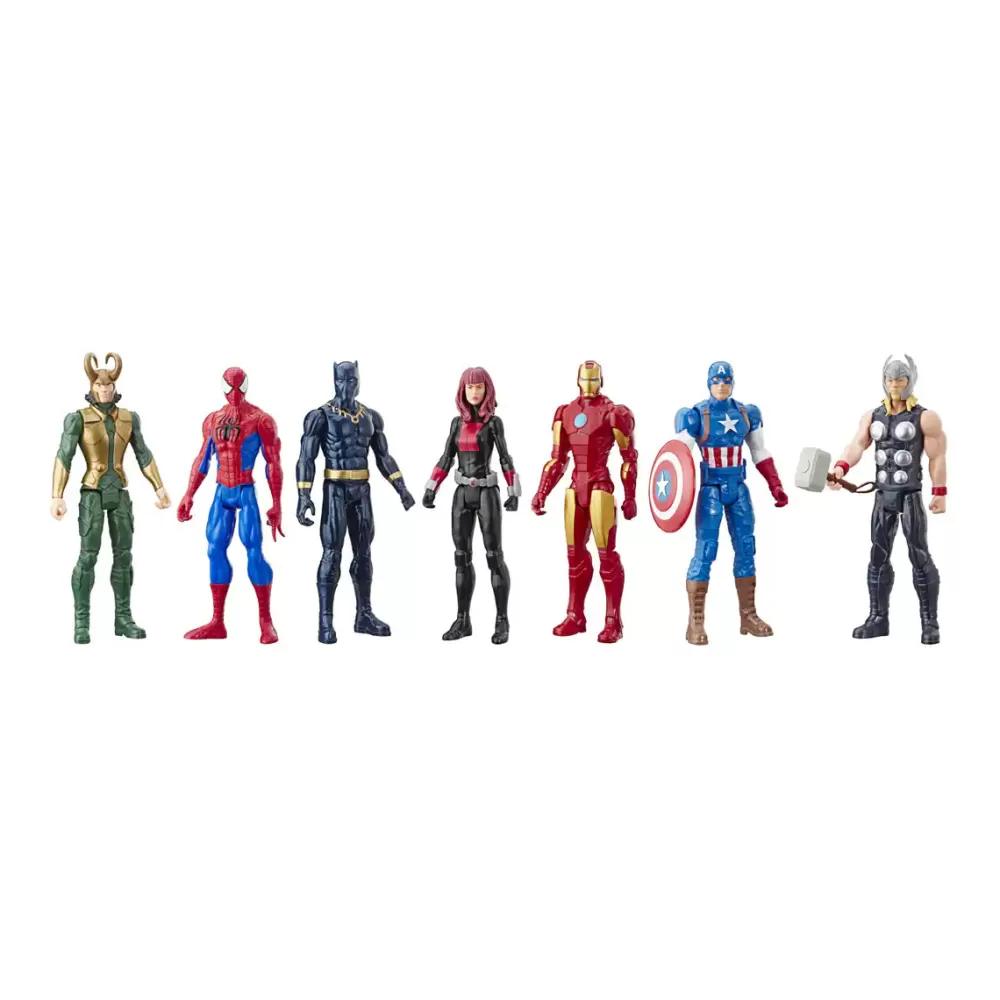 Hasbro Figuras Multipack 7 Titan Hero Los Vengadores Fashion