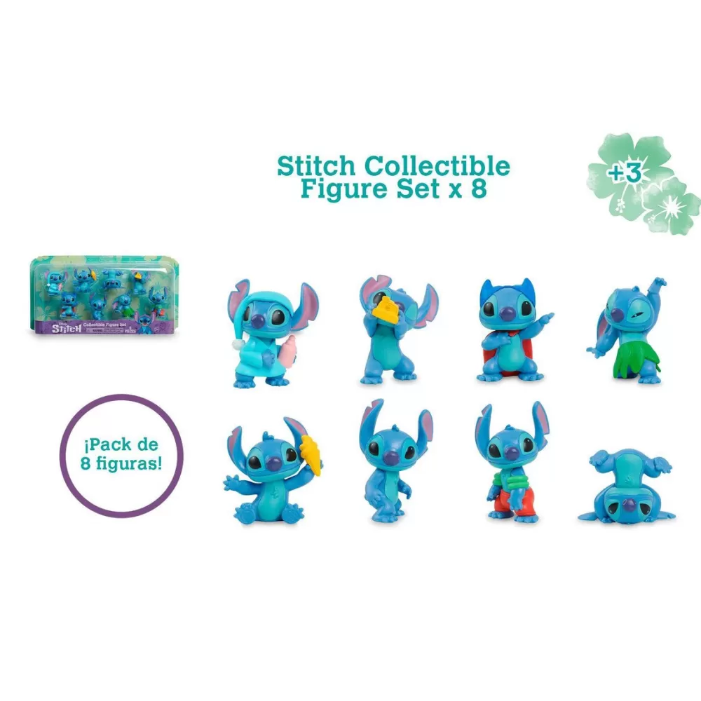 Famosa Figuras Stitchcollectible Figure Set X 8 Outlet