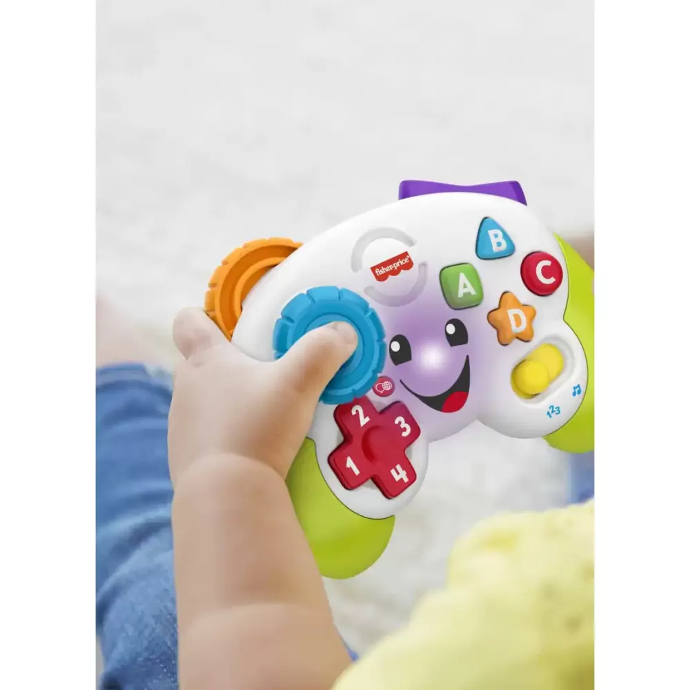 Mattel Fisher-Price Rie Y Aprende Mi Primer Mando De Consola Clearance