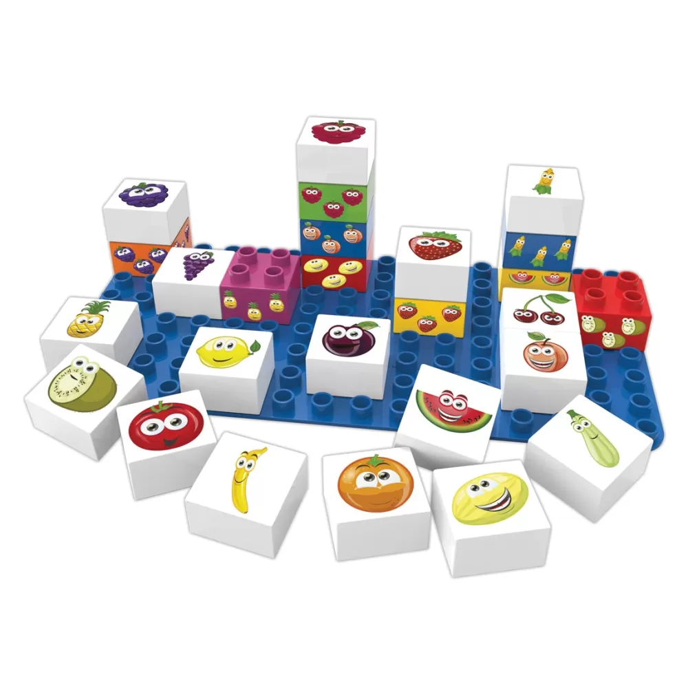 Biobuddi Preescolar*Frutas 27 Piezas + Base