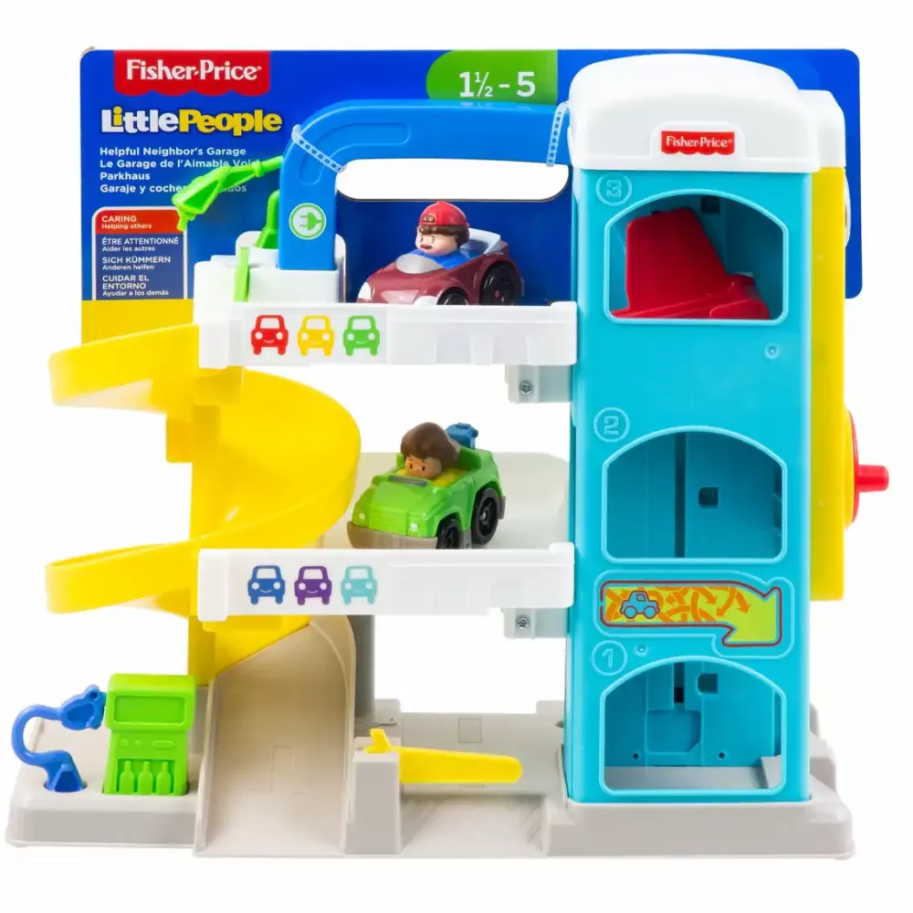 Fisher-Price Garaje De Coches De Little People Clearance