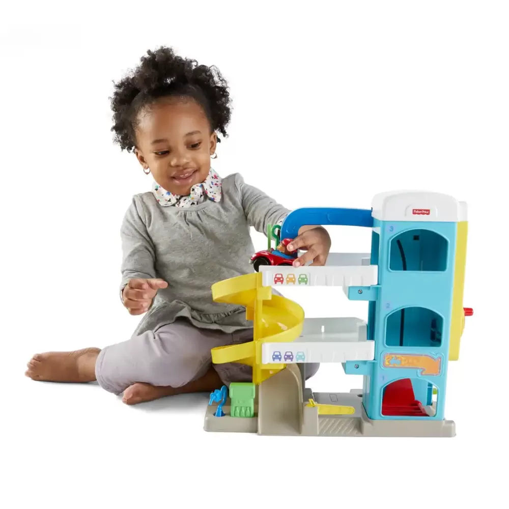 Fisher-Price Garaje De Coches De Little People Clearance