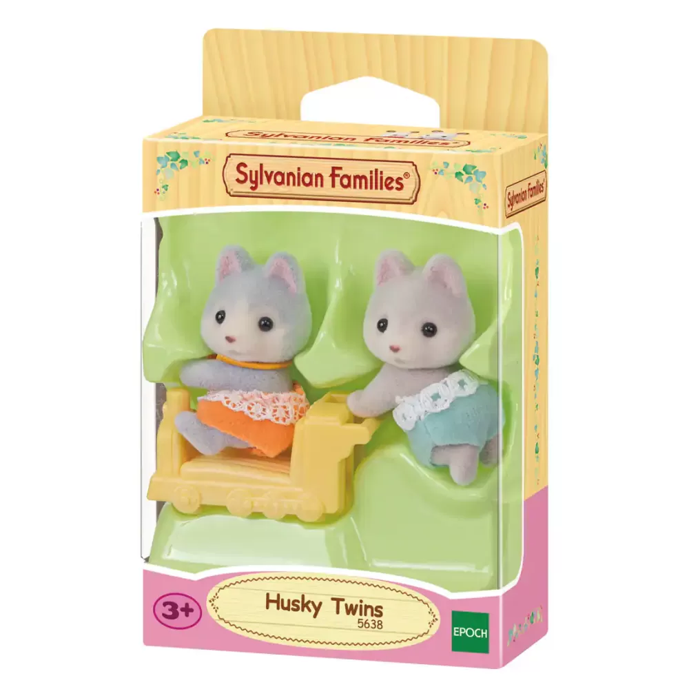 Sylvanian Families Gemelos Husky Hot