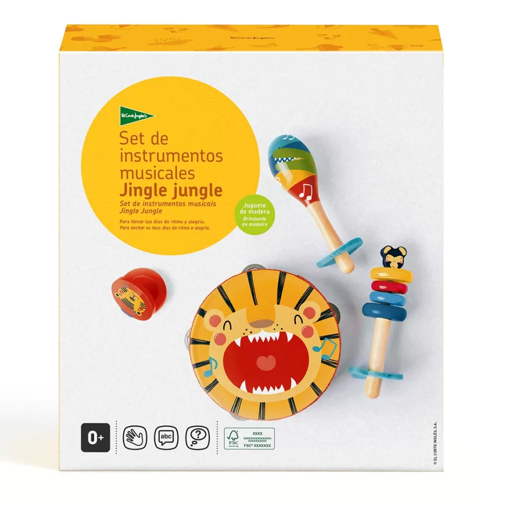 El Corte Inglés Preescolar*Instrumentos Musicales Jingle Jungleel Corte Ingles