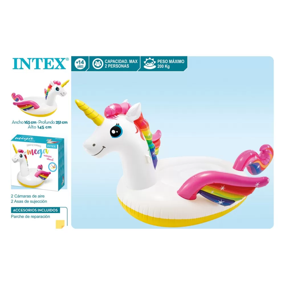 Colorbaby Isla Hinchable Unicornio Intex Store