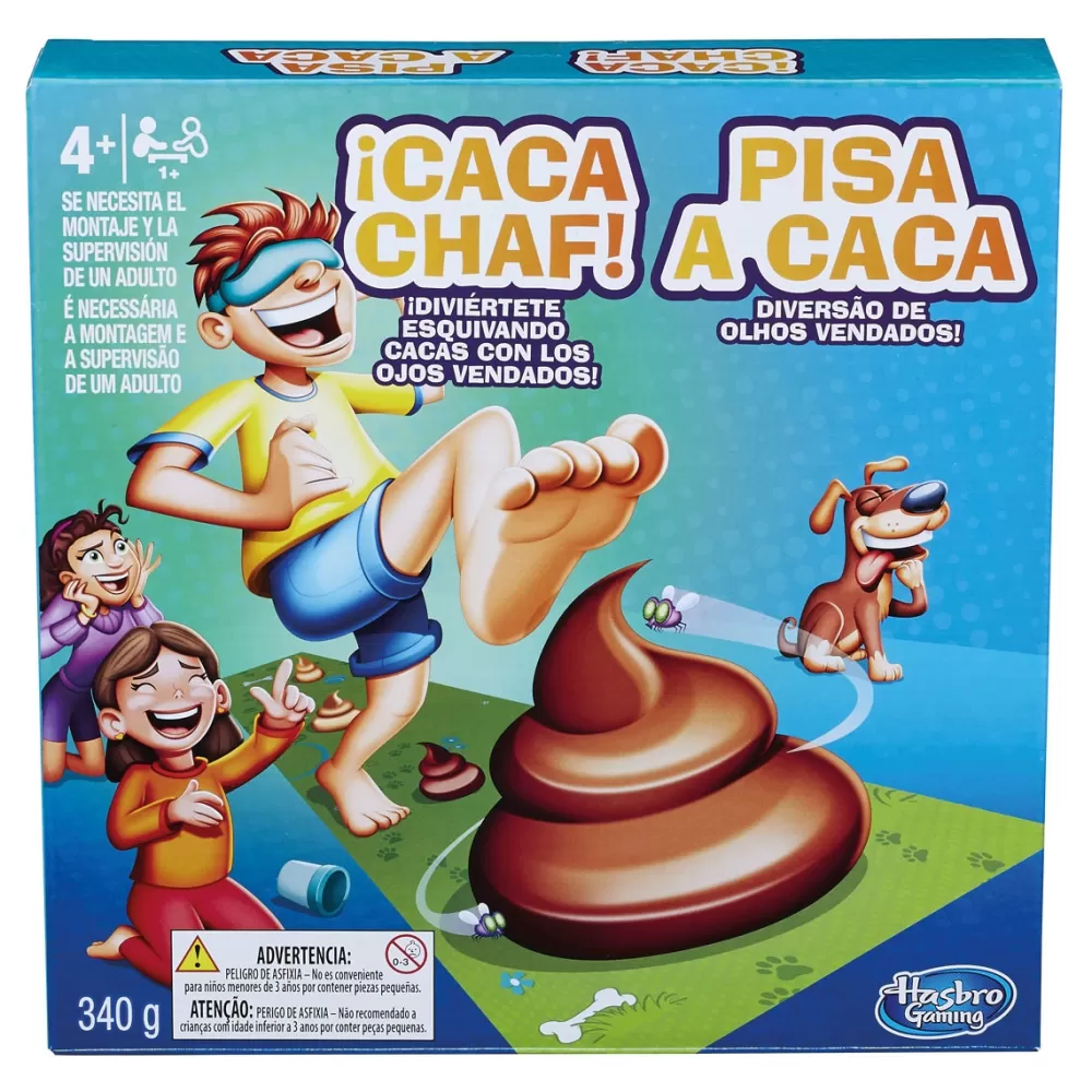 Hasbro Gaming Juegos De Mesa*Juego ¡Caca Chaf! Pisa La Caca