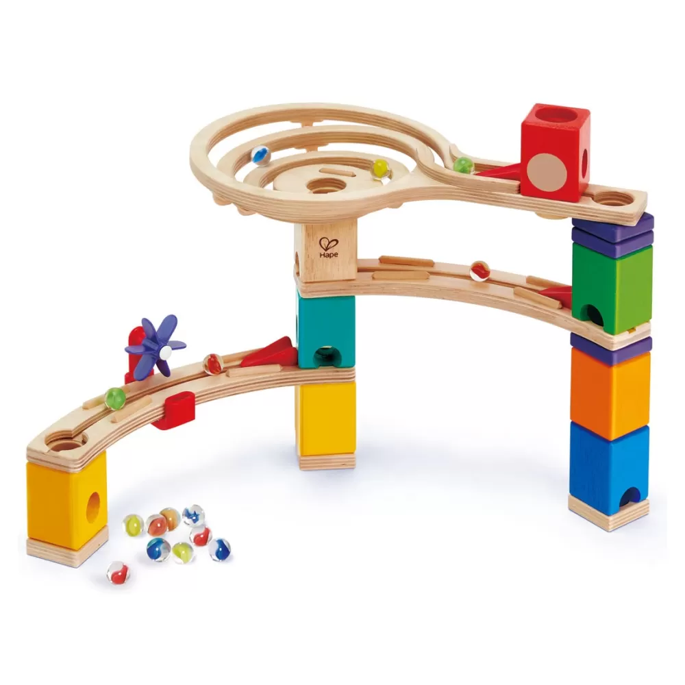 Hape Preescolar*Juego Canicas Carrera Juguete De Madera