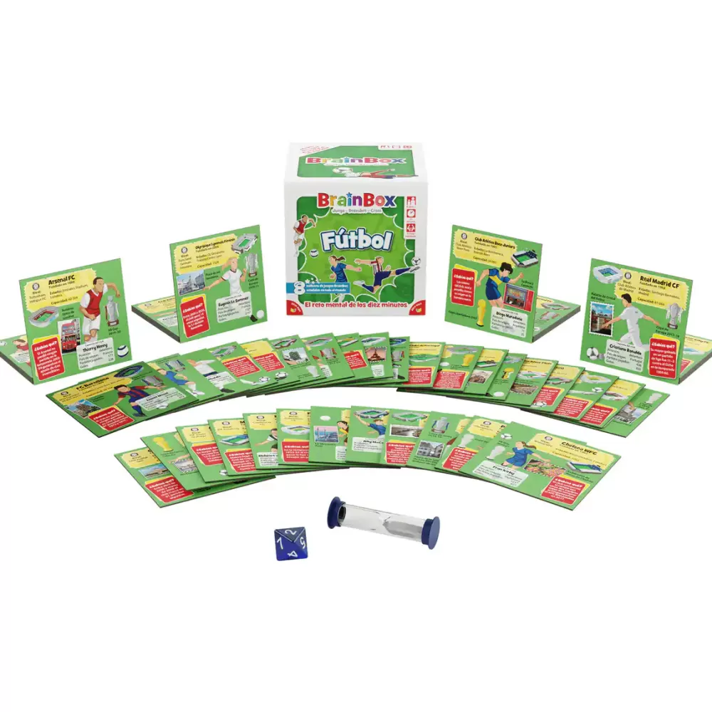 Asmodee Juego De Cartas Brainbox Futbol Flash Sale