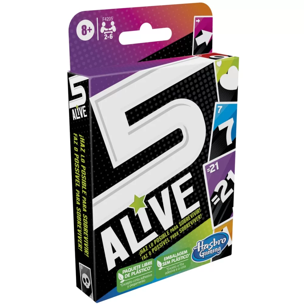 Hasbro Gaming Juegos De Mesa*Juego De Cartas Five Alive