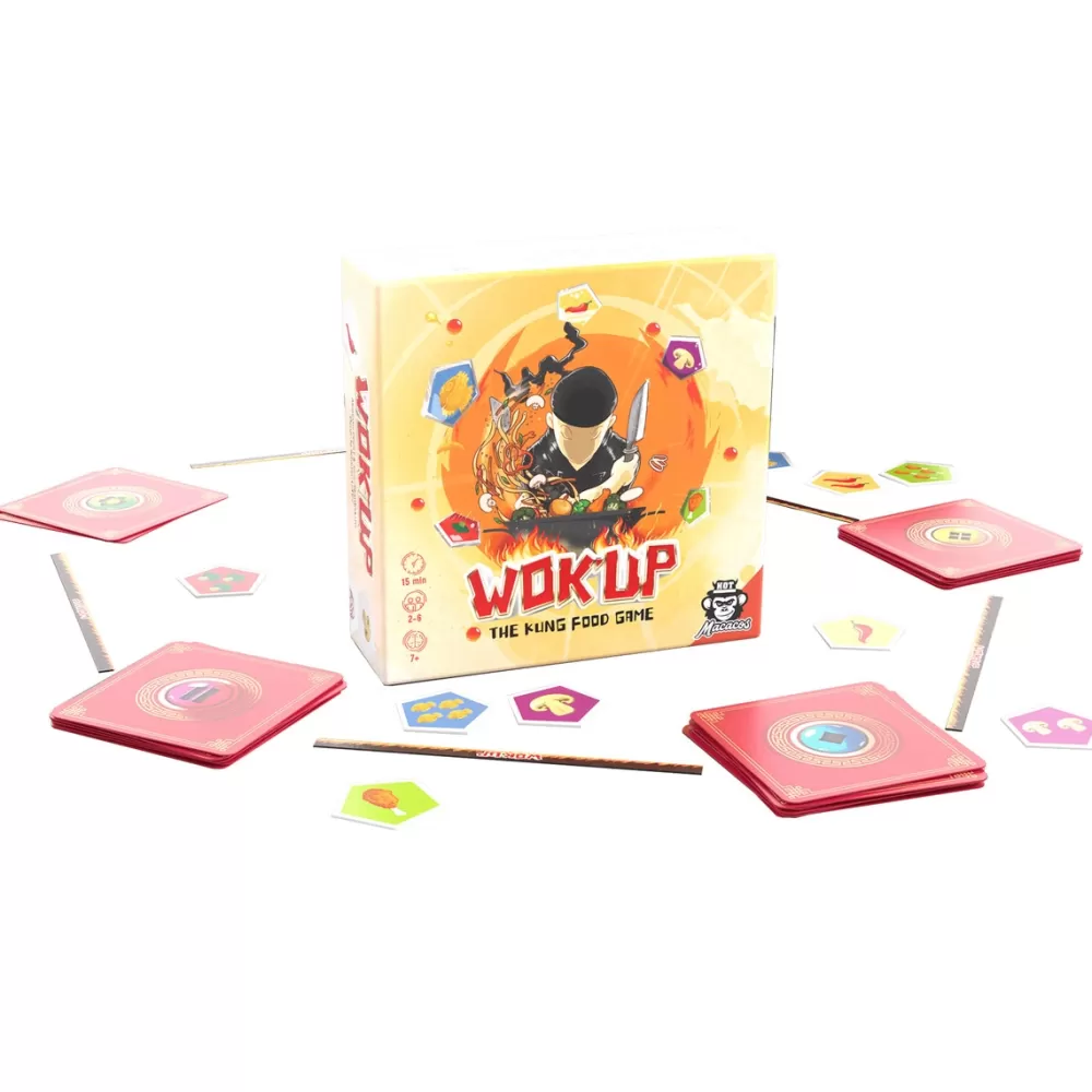 Asmodee Juego De Cartas Wok' Up New