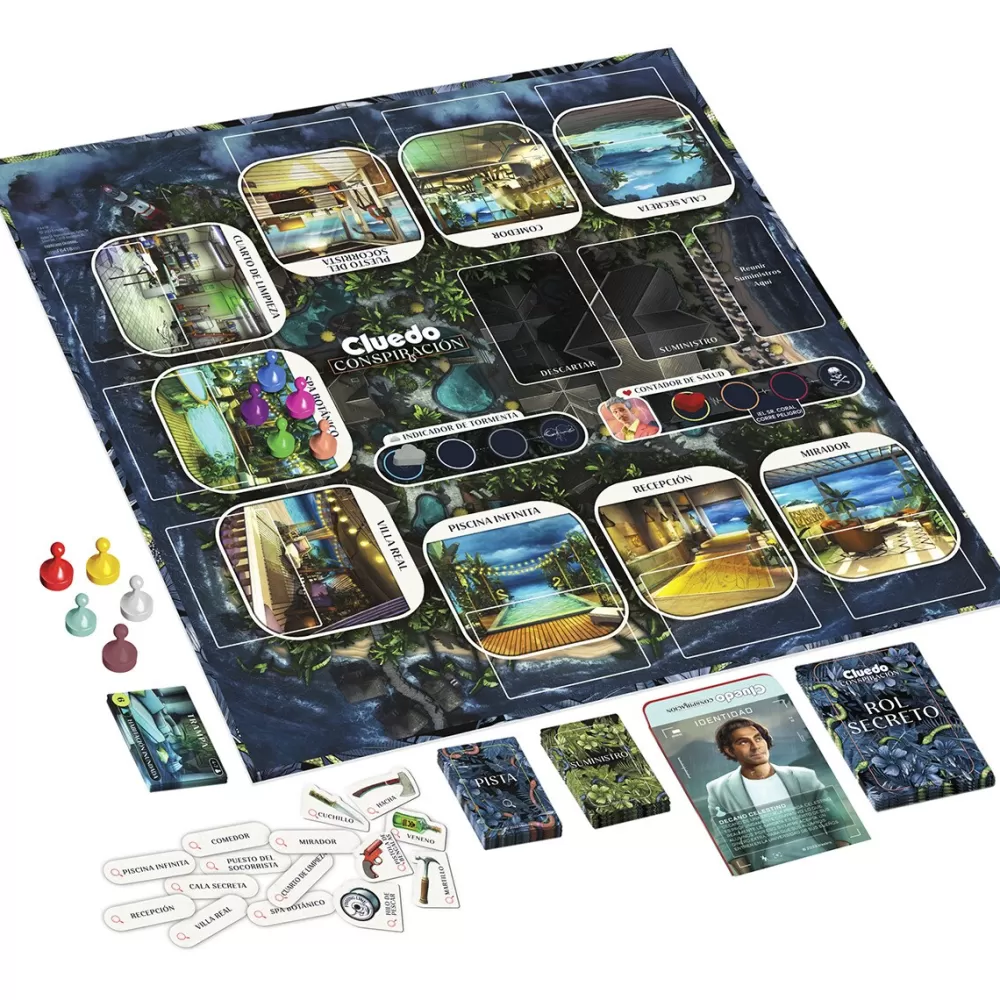 Hasbro Gaming Juegos De Mesa*Juego De Mesa Cluedo Conspiracion